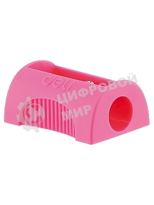 Точилка для карандашей ручная Deli E0594, 1 отверстие, пластик, ассорти, туба