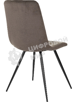 Стул для дома Бюрократ CH-K1_4 комплект 4 шт. коричневый Holland 74 металл черный на ножках