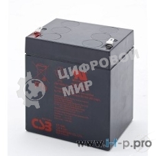 Батарея для ИБП CSB GP 1245 (12V 4.5Ah 16W) клемма F1 (бюджетная версия)