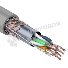 Кабель витая пара Rexant SFTP 4PR 24AWG, cat.5e, STRANDED, бухта 305 м