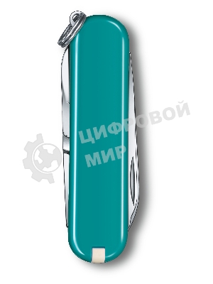 Нож перочинный Victorinox Classic Mountain Lake (0.6223.23G) 58мм 7 функций карт.коробка