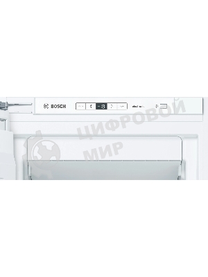 Встраиваемый морозильный шкаф Bosch GIN81AEF0U, белый, 212л, 5 ящиков