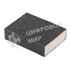 Губка для шлифования Matrix, 100 х 70 х 25 мм, средняя плотн., P 80