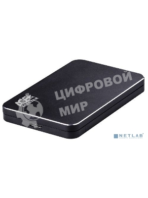 Внешний корпус для HDD AgeStar 3UB2A18 SATA алюминий черный 2.5