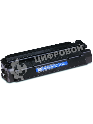 Картридж лазерный HP C7115A черный LJ 1000W/1200/1220/3300, (2500 стр.)
