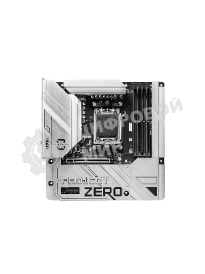 Материнская плата MSI B650M PROJECT ZERO, AM5, AMD B650, 4xDDR5, 4xSATA, 2xM.2, 1xPCIe 4.0 x16, 1xPCIe x1, 1xDP, 1xHDMI, 1x 2.5Gb LAN, 2xUSB-A 2.0, 2xUSB 3.2 Gen 1, 3xUSB 3.2 Gen 2, 3x3.5 мм, 7.1, mATX