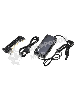 Блок питания Buro ручной 120W 15V-24V 8-connectors 6A 1xUSB 1A от прикуривателя