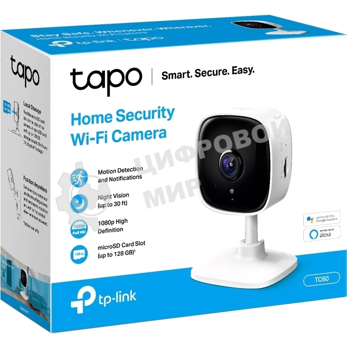 Домашняя Wi-Fi камера TP-Link TC60