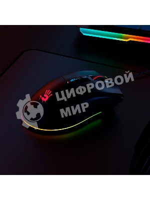 Мышь проводная A4Tech Bloody ES9 Plus черный, 10000 dpi, USB, кнопки - 8