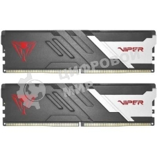 Оперативная память Patriot Viper Venom, DDR5, 64GB (2x32GB), 5200MHz, CL40, DIMM, с радиаторами, черный