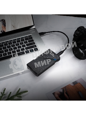 Внешний SSD ADATA SE920, 2Tb, USB 4 Type-C, R/W 3800/3700, черный