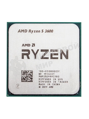 Процессор AMD Ryzen 5 3600 AM4 (100-000000031A) (3.6GHz) OEM