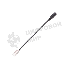 Коннектор питания Rexant с джеком 5,5x2,1 мм для одноцветной светодиодной ленты COB 8 мм