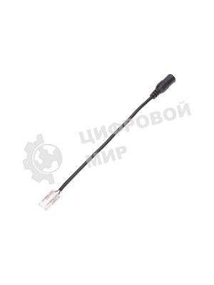 Коннектор питания Rexant с джеком 5,5x2,1 мм для одноцветной светодиодной ленты COB 8 мм