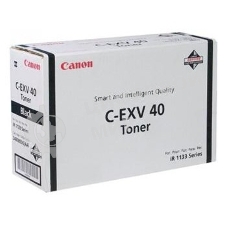 Картридж лазерный Canon C-EXV40 TONER BK EURC-EXV40 3480B006 черный (6000стр.) для Canon iR1133/1133A/1133iF