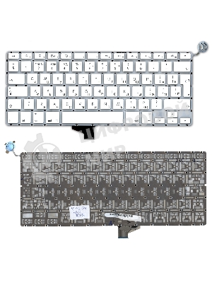 Клавиатура для ноутбука MacBook A1342 белый 13,3