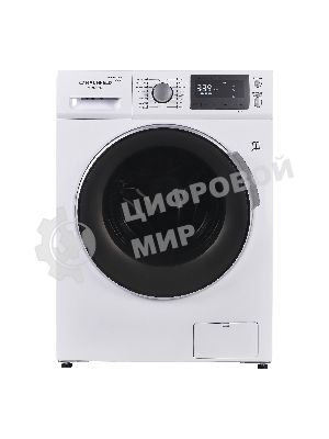 Стирально-сушильная машина Maunfeld MFWM1586WHS белая, загрузка фронтальная 8 кг, 1200об/мин, класс А