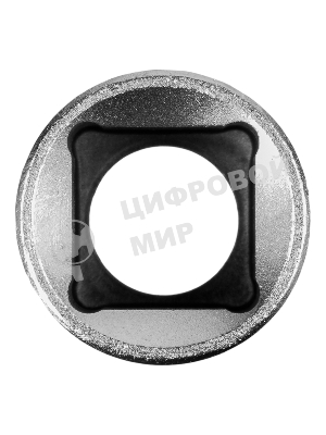 Головка торцевая удлиненная Stels 16 мм, 6-гранная, CrV, под квадрат 1/2