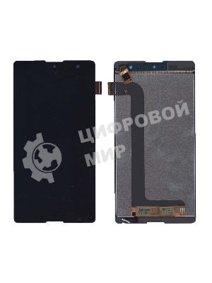 Дисплей для Micromax Canvas Fire 5 Q386 черный