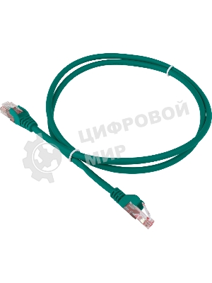 Патч-корд LANMASTER LSZH UTP кат.6, 0.5 м, зеленый