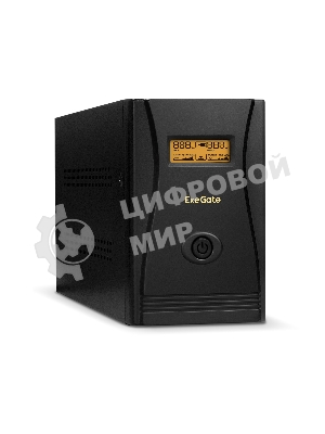 Источник бесперебойного питания ExeGate EP285517RUS SpecialPro Smart LLB-2000.LCD.AVR.C13.RJ.USB 2000VA/1200W, LCD, AVR, 6*IEC-C13, RJ45/11, USB, черный