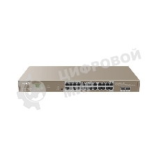 Коммутатор 24PORT 24POE TEG1126P-24-410W Tenda