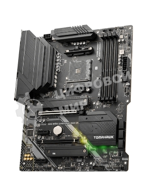 Материнская плата MSI MAG B550 TOMAHAWK MAX WIFI, AM4, AMD B550, 4xDDR4, 6xSATA, 2xM.2, 1xPCI-E 4.0 x16, 1xPCI-E 3.0 x4, 2xPCI-E x1, 1xHDMI, 1xDP, 1x 2.5Gb LAN, 2xUSB-A 2.0, 2xUSB-A 3.2 Gen 1, 1xUSB-A 3.2 Gen 2, 1xUSB-C 3.2 Gen 2, 5x3.5 мм, 7.1, ATX