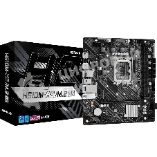 Материнская плата ASRock H610M-H2/M.2 D5, LGA 1700, Intel H610, 2xDDR5, 4xSATA, 1xM.2, 1xPCIe 4.0 x16, 1xPCIe x1, 2xHDMI, 1x 1Gb LAN, 4xUSB-A 2.0, 2xUSB-A 3.2 Gen 1, 3x3.5 мм, 7.1, mATX