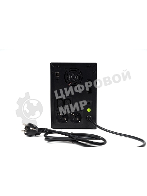 Источник бесперебойного питания SKAT-UPS 3000/1800 1800 Вт, с АКБ 9 А·ч 4 шт, меандр. стабилизация напряжения