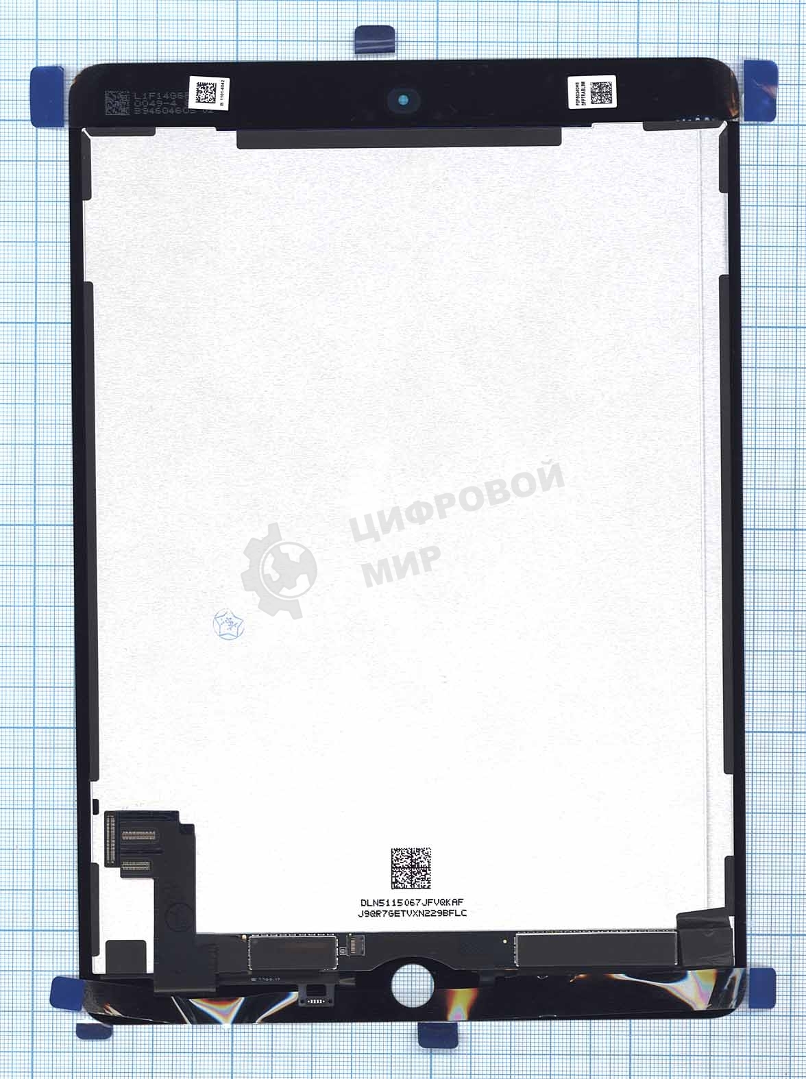 Модуль (матрица + тачскрин) для iPad Air 2 (A1566, A1567) черный