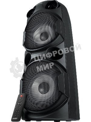 Колонка АС SVEN PS-750, черный (80 Вт, TWS, Bluetooth, FM, USB, microSD, LED-дисплей, 2х4400мА*ч)