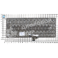 Клавиатура для ноутбука MacBook A1342 белый 13,3