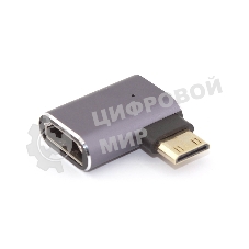 Переходник mini HDMI на HDMI влево