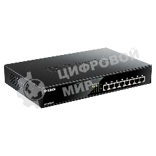 Коммутатор D-Link DGS-1008MP/A2A/B1A, Layer 2 unmanaged Gigabit Switch with PoE and Green Ethernet power save technology