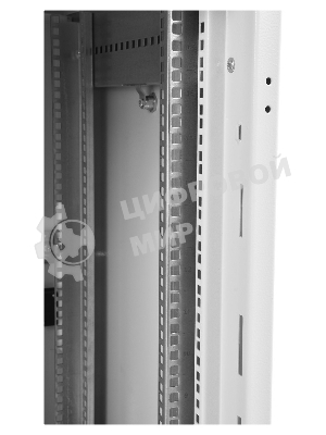 Шкаф телекоммуникационный напольный 42U (800x1000) дверь перфорированная (3 места), ШТК-М-42.8.10-4ААА