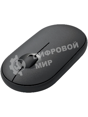Мышь беспроводная Logitech Pebble M350 графитовый, 1000 dpi, радиоканал, Bluetooth, USB, кнопки - 3