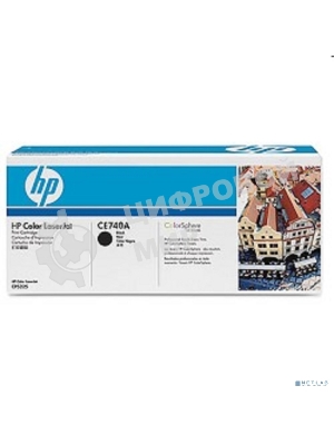 Картридж лазерный HP CE740A Картридж,черный Color LJ CP5225, черный, (7000 стр)