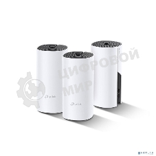 Домашняя гибридная Mesh Wi-Fi система TP-Link DECO P9(3-PACK) AC1200 + AV1000