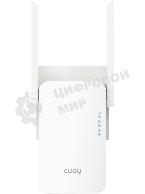 Повторитель беспроводного сигнала Cudy RE1200 AC1200 10/100BASE-TX/Wi-Fi белый