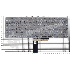 Клавиатура для ноутбука Asus VivoBook PRO 16 M7600QA серебристая