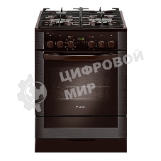 Плита комбинированная Gefest ПГЭ 6502-03 0045 коричневый, конфорок 4 газовых, духовка 55 л, 60 см x 85 см x 60 см