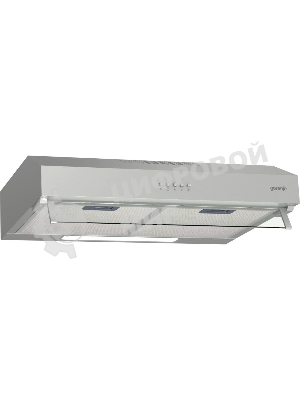 Вытяжка встраиваемая Gorenje WHU529EX/M нержавеющая сталь управление: кнопочное (1 мотор)
