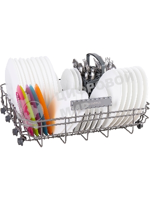 Посудомоечная машина Maunfeld MWF12S, белый, 59.8 см, 12 компл., 52 дБ, класс A+