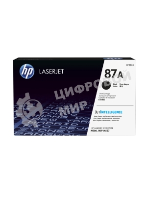 Тонер Картридж HP 87A CF287A черный для HP LJ Ent M506/M527 (9000 стр.)