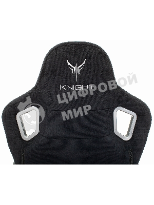 Кресло Бюрократ Knight Outrider Light-20 черный, ткань, 120 кг, механизм качания
