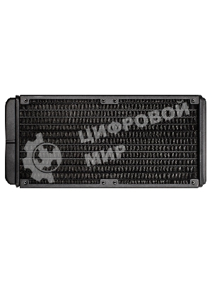 Система жидкостного охлаждения ExeGate BlackWater-240V2.PWM.RGb черный, 120 мм, алюминий, 2000 об/мин, 22 дБ, 4 pin, 220 Вт