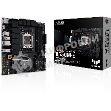 Материнская плата ASUS TUF GAMING B650M-E, AM5, AMD B650, 4xDDR5, 4xSATA, 2xM.2, 1xPCIe 4.0 x16, 2xPCIe x1, 2xDP, 1xHDMI, 1x 2.5Gb LAN, 1xUSB-A 3.2 Gen 2, 2xUSB-A 3.2 Gen 1, 4xUSB 2.0, 1xUSB-C 3.2 Gen 2, 3x3.5 мм, 7.1, mATX