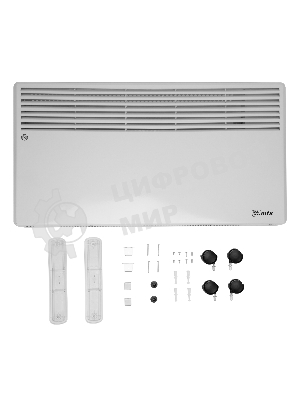 Конвектор электрический MTX CH-2000, белый, 2000 Вт, 25 м2, термостат