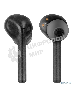 Наушники TWS SVEN E-705BT черный, внутриканальные, Bluetooth, до 4 ч