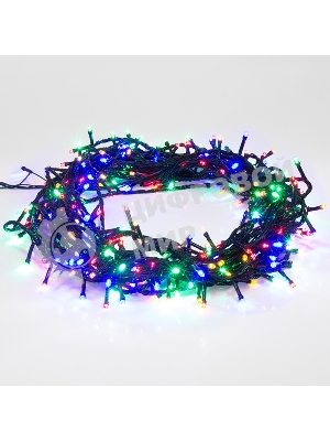 Гирлянда светодиодная Neon-night универсальная 120 LED МУЛЬТИКОЛОР 12 метров с контроллером